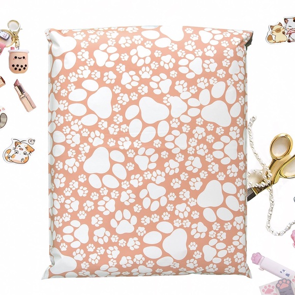 Other - Paw prints Poly Mailers 14x17 set of 20